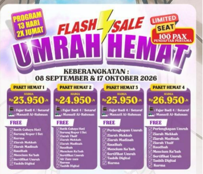 UMRAH HEMAT - 1